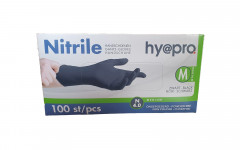 GANTS NITRILES NOIRS "M"100P