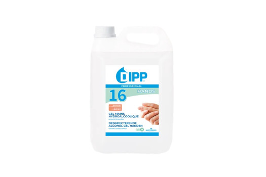 DIPP16 GEL DESINFECTANT MAIN 5L