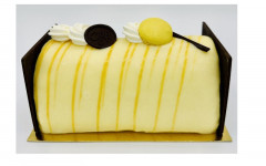 BUCHE VANILLE ANANAS CARAMEL 6 PERS