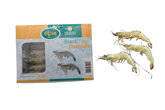 GAMBAS 13/15 IQF 800GR