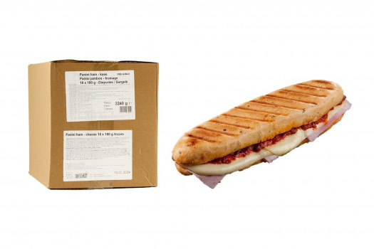 PANINI JAMBON -FROMAGE 18*180GR