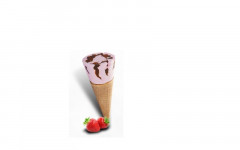 GLACE CORNET FRAISE 14*120ML