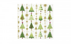 SERVIETTE CHRISTMAS ARBOR 33*33CM 20P