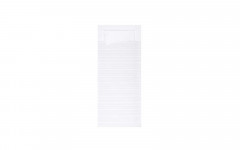 POCHETTE BLANCHE SERVIETTE BLANCHE 100P