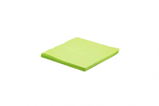 SERVIETTE LIME 40*40CM 100P