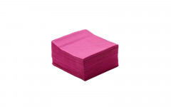 SERVIETTE FUCHSIA 33*33CM 100P