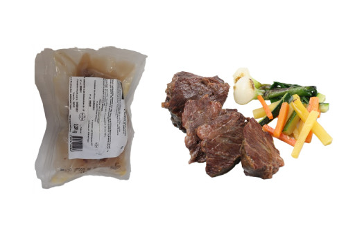 JOUE BOEUF CUISINEE HUILE D'OLIVE +/-275GR /KG