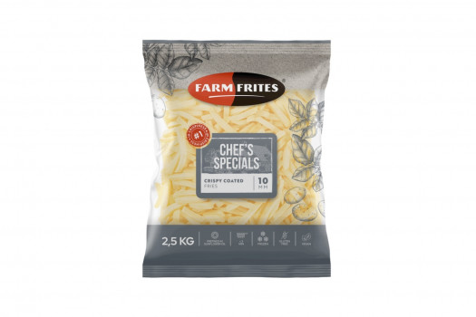 FRITES CRISPY COATED 10MM 2.5KG