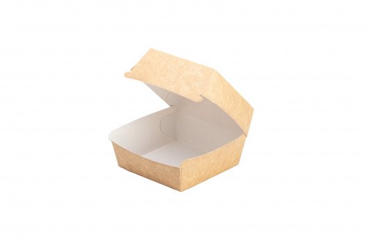 BOX HAMBURGER SMALL CARTON 50P