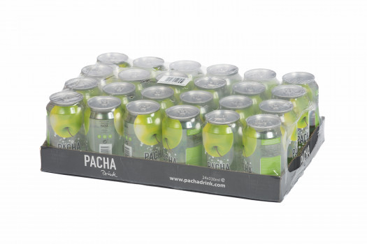 PACHA DRINK GREEN APPLE 24*33CL CANS