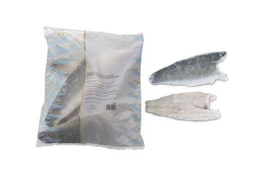 FILET DE BAR AVEC PEAU /80-120GR 800GR
