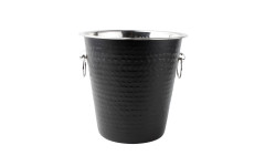 SEAU CHAMPAGNE 21.5*21CM BLACK BAR