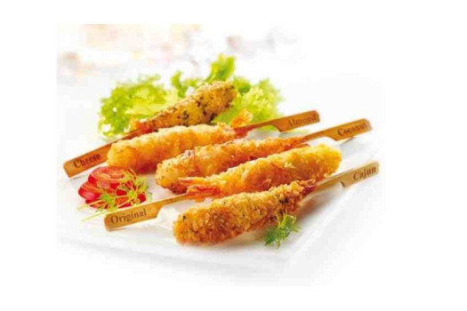 MINI BROCHETTE SCAMPIS 5 SAVEURS 1KG